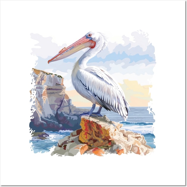 Pelican Art Wall Art by zooleisurelife